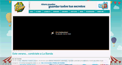 Desktop Screenshot of labanda.canalsur.es